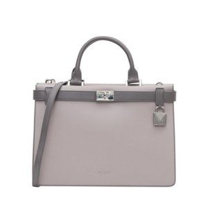 NWT Michael Kors Tatiana Medium Leather Satchel